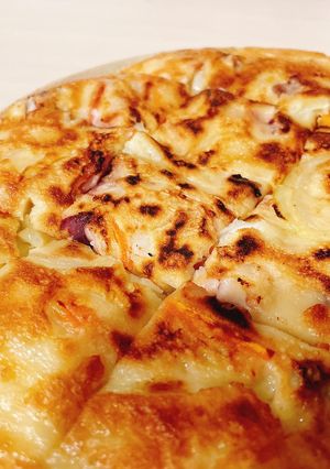 カリッともちもち！いかと玉ねぎのチヂミ-レシピのメイン写真