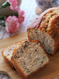 ふんわり美味しい♪桜のパウンドケーキ-レシピのメイン写真
