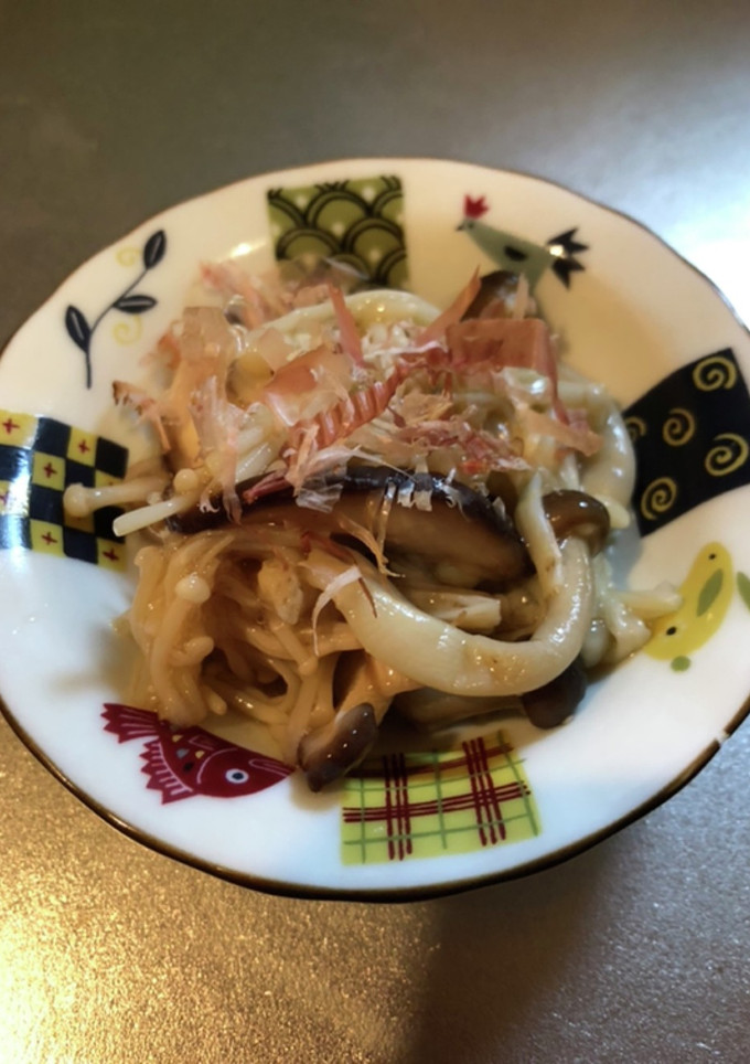 きのこの梅肉和え-レシピのメイン写真