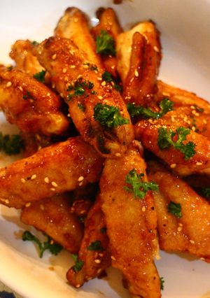 手羽中のスパイシー照り焼き-レシピのメイン写真