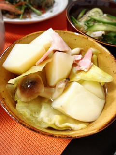 キャベツとベーコンの中華風煮物-レシピのメイン写真