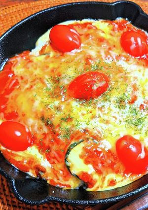 パスタソースで夏野菜のミートドリア-レシピのメイン写真