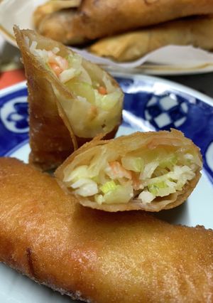 カニカマとセロリの春巻-レシピのメイン写真