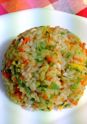 野菜たっぷりカレーチャーハン-レシピのメイン写真