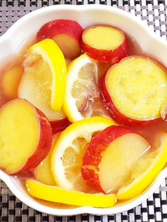 さつまいものはちみつレモン煮-レシピのメイン写真