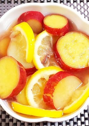 さつまいものはちみつレモン煮-レシピのメイン写真