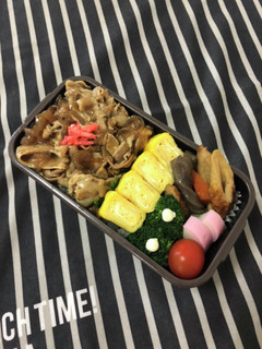 男子高校生弁当3/24豚丼弁当-レシピのメイン写真