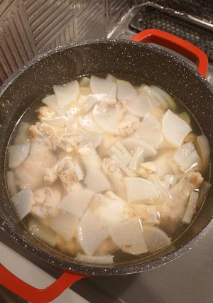 大根と手羽元の塩煮-レシピのメイン写真