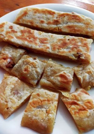 たこ焼き粉とBFだけ!もっちりチヂミ-レシピのメイン写真
