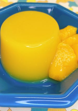 【病院】マンゴーオレンジゼリー【給食】-レシピのメイン写真