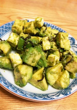 アボカドとチーズのしょうが醤油☆塩こんぶ-レシピのメイン写真