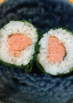 香味ペースト・ほうれん草おにぎり塩ジャケ-レシピのメイン写真