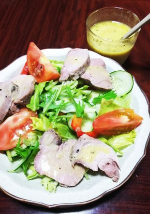 豚ヒレ肉を使ったサラダポーク-レシピのメイン写真