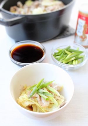 凄く簡単な【豚キャベツ蒸し】-レシピのメイン写真