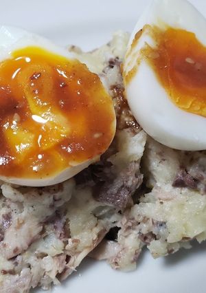 【簡単】居酒屋風ポテトサラダ【減塩】-レシピのメイン写真