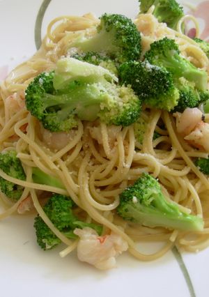 エビとブロッコリーの和風クリームパスタ-レシピのメイン写真