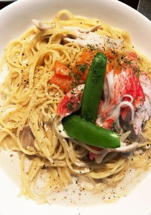 適当ok！レモンクリームパスタ-レシピのメイン写真