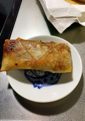 ナス味噌の春巻き-レシピのメイン写真