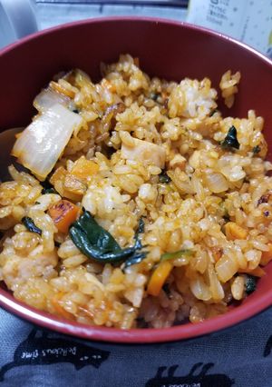 簡単ヘルシーチキンライス-レシピのメイン写真