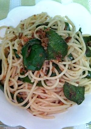 ピーマンのかつお醤油パスタ-レシピのメイン写真