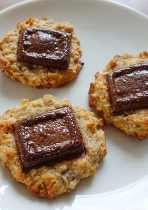 しっとり♪ココナッツチョコバナナクッキー-レシピのメイン写真