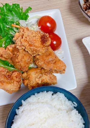 【超簡単】カリッと韓国チキン風唐揚げ-レシピのメイン写真
