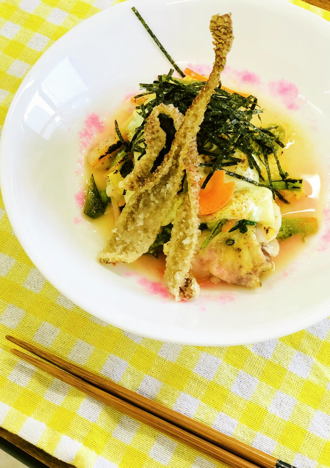 真鯛と春野菜の卵とじ-レシピのメイン写真