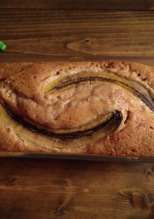 バナナとシナモンのパウンドケーキ-レシピのメイン写真