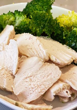 (低糖質)柚子胡椒マヨのサラダチキン-レシピのメイン写真