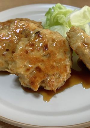 ご飯がすすむ！鶏むね肉のつくね-レシピのメイン写真