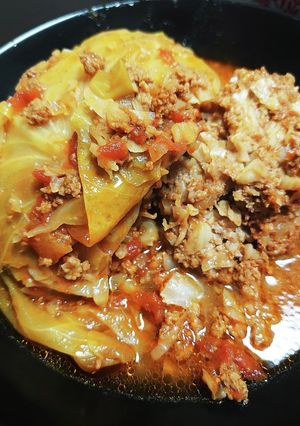 キャベツ丸ごと食べちゃおう-レシピのメイン写真