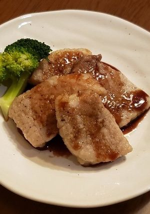 豚肉の唐揚げベリーソース-レシピのメイン写真