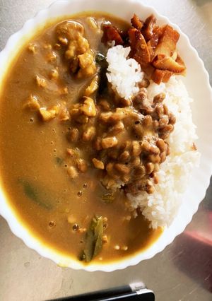 ほうれん草カレーライス-レシピのメイン写真