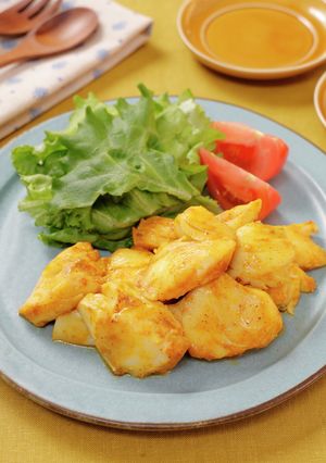 白身魚のカレー風味-レシピのメイン写真