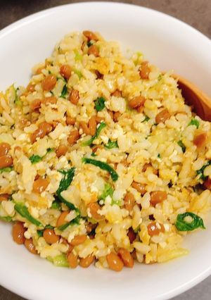 満足ヘルシー納豆チャーハン-レシピのメイン写真