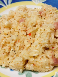 炊飯器で超簡単♪ぶち込み!ペペロンピラフ-レシピのメイン写真