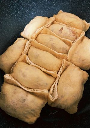 低糖質大満足餃子！糖質制限フライパン一個-レシピのメイン写真
