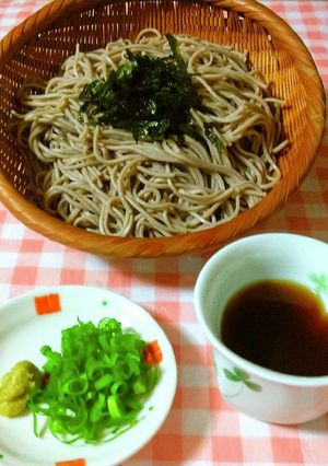 ☆ざる蕎麦 そばつゆ 簡単！レンジで時短-レシピのメイン写真