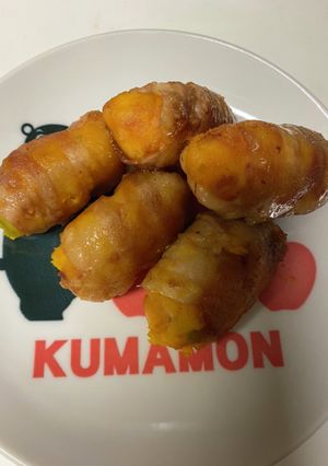 かぼちゃの肉巻き-レシピのメイン写真