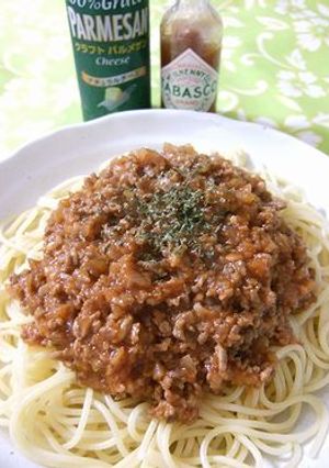 ケチャップで❤簡単ミートソース-レシピのメイン写真