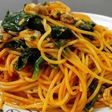 冷凍海鮮食材で簡単海鮮トマトパスタ