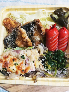 【夫婦弁当⑬】鯖の竜田揚げ-レシピのメイン写真