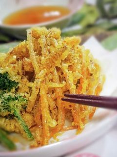 春の山菜つくしの天麩羅!-レシピのメイン写真