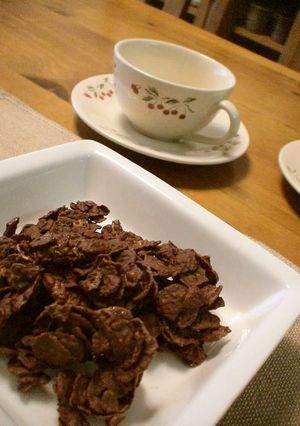 バレンタイン＊簡単＊チョコフレーク＊-レシピのメイン写真