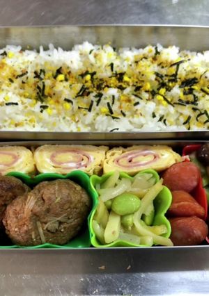 182旦那弁当-レシピのメイン写真