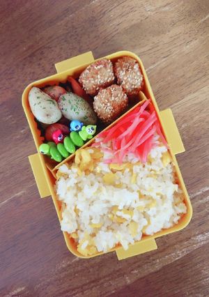 卵チャーハン弁当♪-レシピのメイン写真
