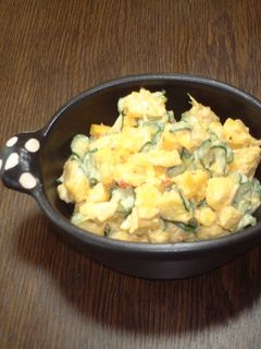 スイートチリDEさつまいもサラダ-レシピのメイン写真