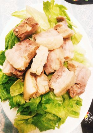 超簡単！豚バラの塊塩豚-レシピのメイン写真