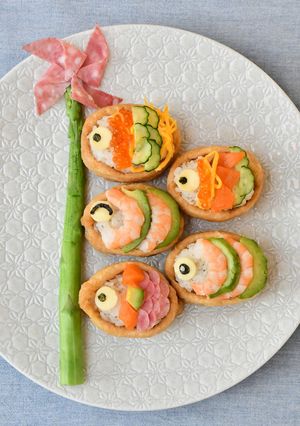 こいのぼりいなり　ＪＡにいがた南蒲-レシピのメイン写真