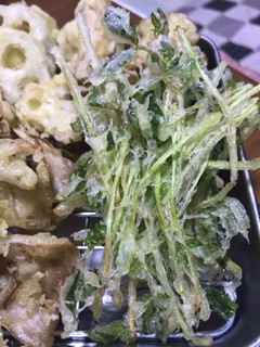サクサク香ばしい豆苗の天ぷら-レシピのメイン写真